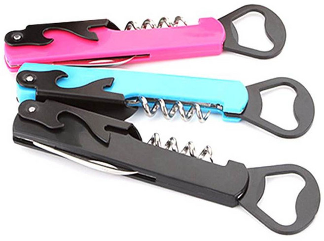 블럭마트 멀티 와인오프너, 랜덤 발송, 3개