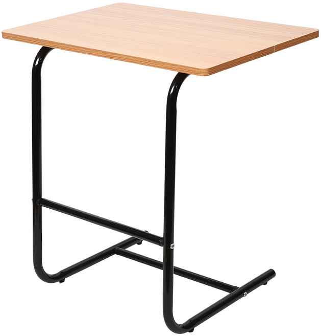 가구느낌 사이드테이블 대, 네추럴 + 블랙