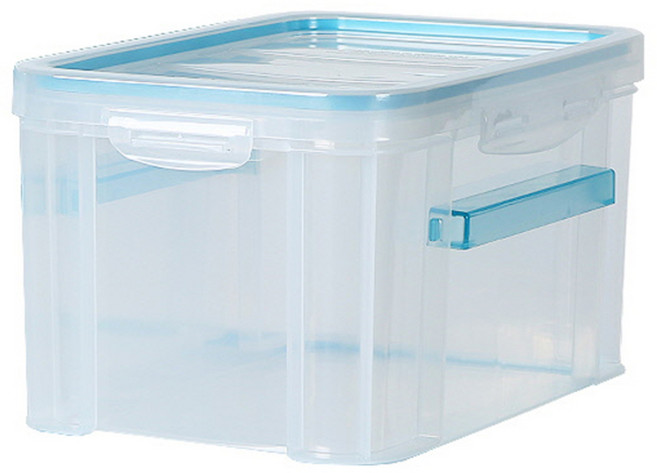 플라팜 탱크 밀폐형 리빙박스 11L 소형, 투명, 1개