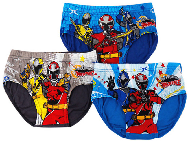 파워레인저 남아용 파워닌자포스 팬티 3p 세트