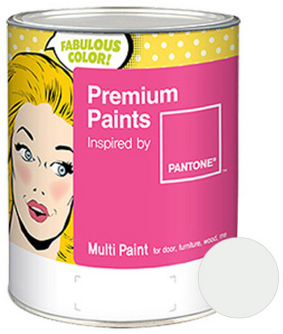 노루페인트 팬톤 멀티 에그쉘광 페인트, Star White (11-4202), 1L, 1개