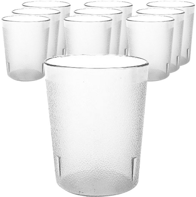 미르코리아 PC물컵 115ml 40DC, 투명, 10개