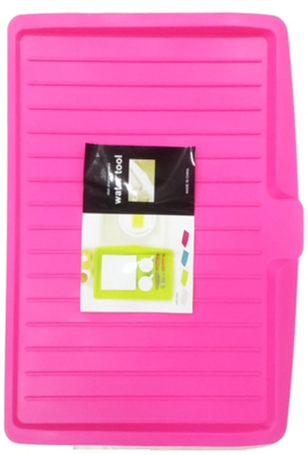 영그린 이동식 식기건조대, 1단, Pink, 1개