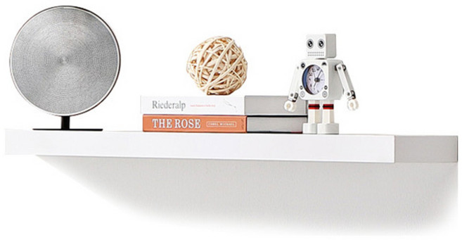 철물코리아 45T 무지주선반, 화이트, 1단