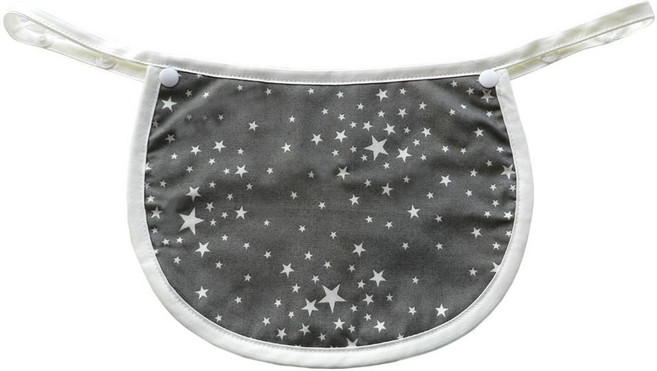 피카라 아기띠 가슴침받이, 그레이별, 1개