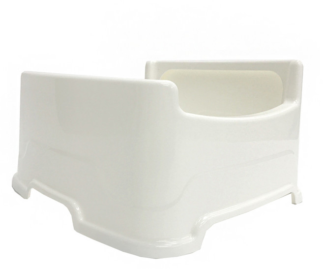 버드시아 다용도 욕조 거치대, 1개, 아이보리