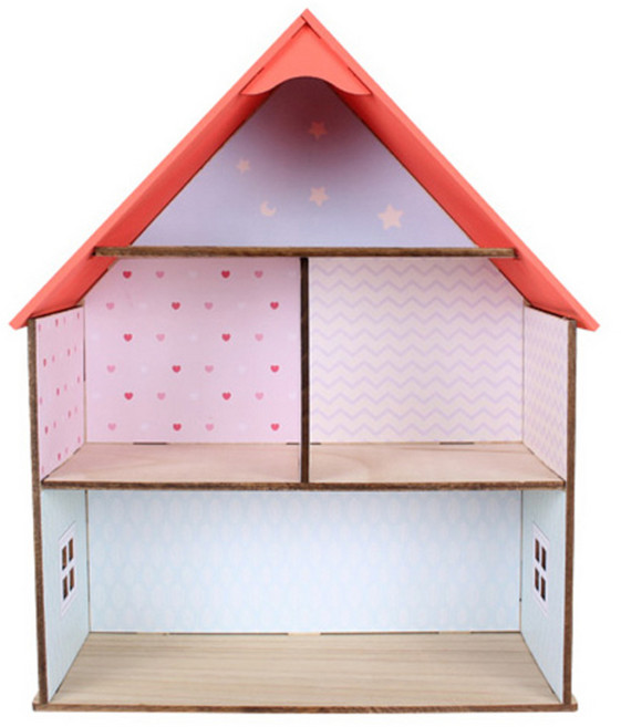 영공방 인형의집 B타입 입체퍼즐, 혼합색상, 1개