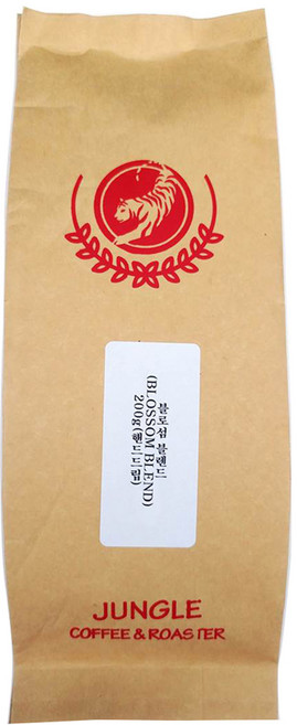 정글인터내셔널 블로섬 블렌드 원두, 200g, 1개, 핸드드립
