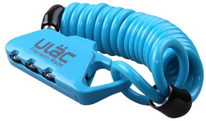 유락 피커딜리 자전거 자물쇠 블루 K2S, 1개