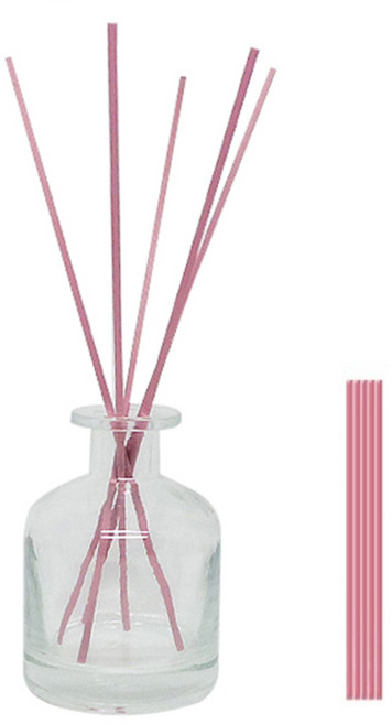 아제르퍼시픽 아트 플라워 디퓨저용기 + 핑크섬유스틱 10p, 혼합색상, 250ml, 1개