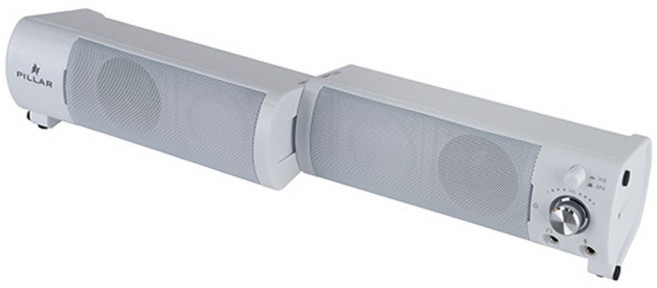 필라 BAR + STAND Type 스피커 CSB-2000, CBS-2000, WHITE