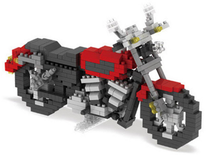 YZ Diamond block 빨강혼다 나노블럭, 혼합 색상, 1개