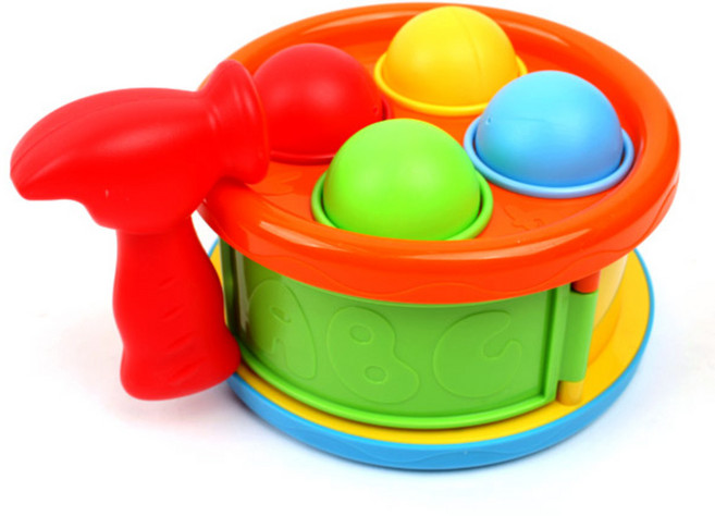 원통 망치놀이, 혼합색상, 1개