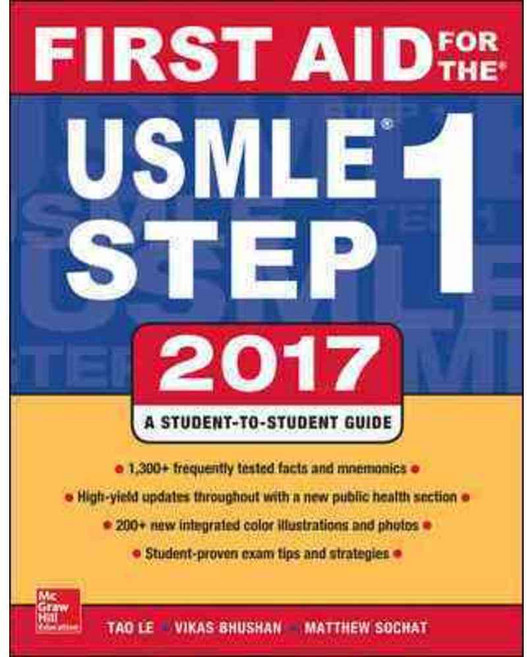 [해외도서] First Aid for the USMLE Step 1 2017, McGraw-Hill