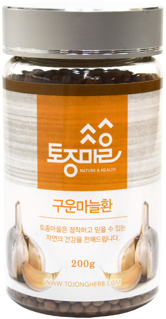토종마을 구운마늘환, 200g, 1개, 2000정