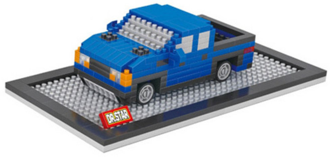 닥터스타 DR픽업카 나노블럭, 혼합 색상, 1개