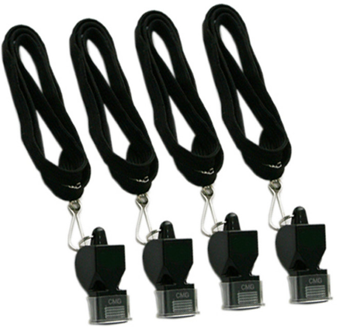 엠파이어 WO 호루라기, 블랙, 4개