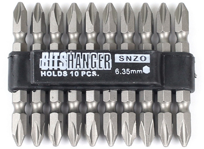 세인티에프 십자 드라이버 비트 65mm 10개, 1세트