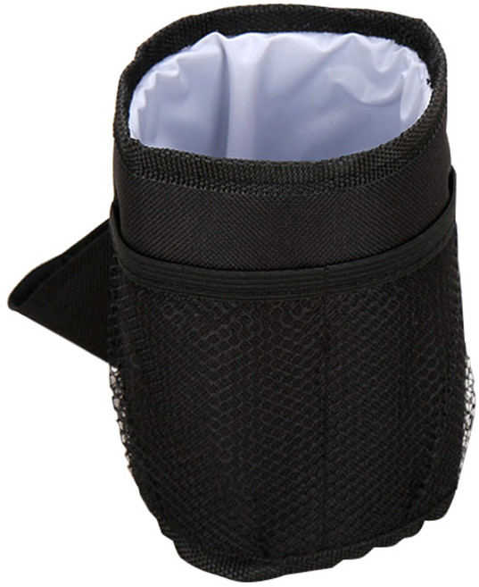 조이멀티 밸크로 유모차 컵 홀더, 블랙, 1개