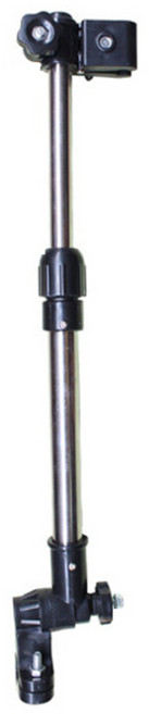 조이멀티 유모차 자전거 우산 거치용 회전가능 스탠드, 블랙, 1개