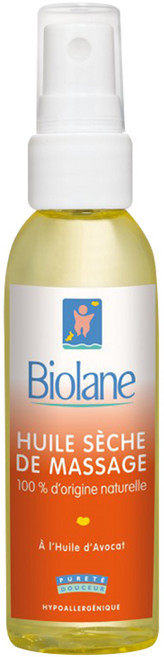 비올란 베이비 드라이 마사지 오일, 75ml, 1개