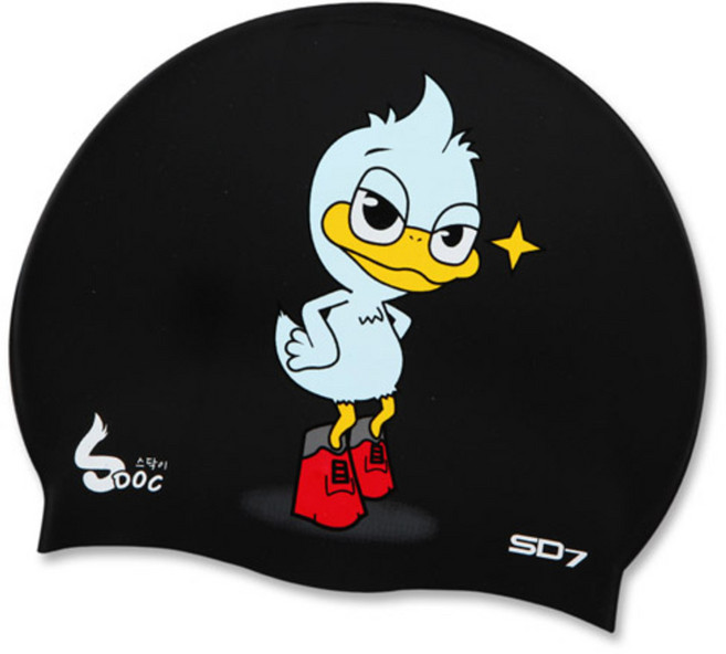 SD7 스페셜에디션 스닥이 실리콘 수모 핀스닥 SGL-CA281, Black, 1개