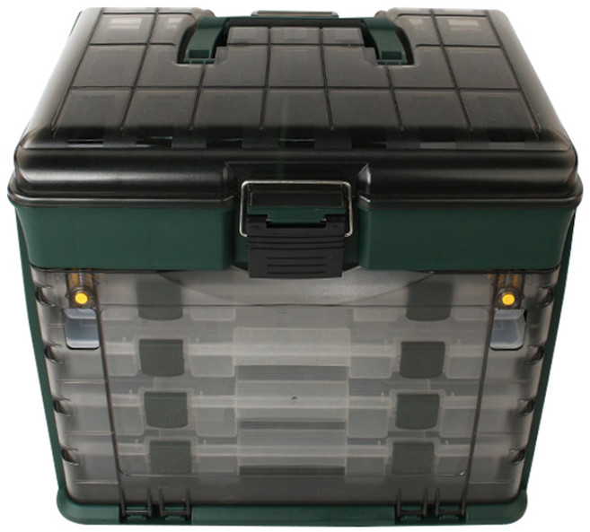 싸파 2단 82파티션 다용도 멀티소품 태클박스 H517, 혼합 색상