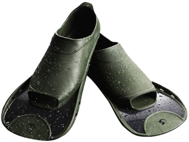 살바스 훈련용 숏핀 오리발 F5, Military Look