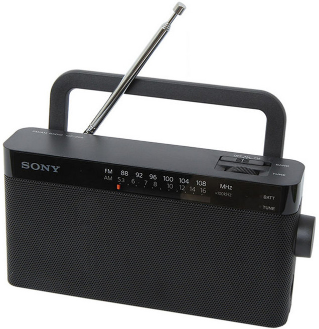 소니 ICF-306 라디오