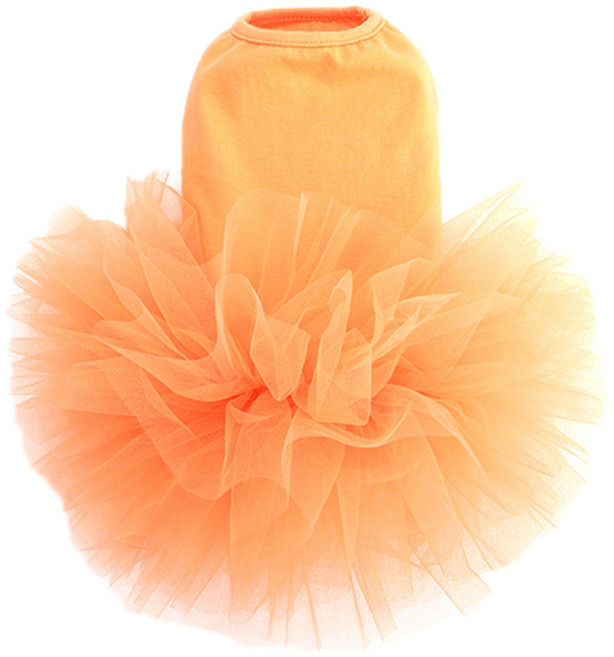 퍼피엔젤 반려동물용 에브리데이 튜튜 드레스, 358 ORANGE, 1개