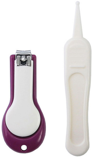 베이비베어 유아 손톱깎이 + 유아 핀셋, 혼합 색상, 1세트