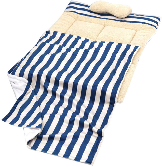 레드퍼피 코튼 펫 이불 셋트, IVORY BLUE