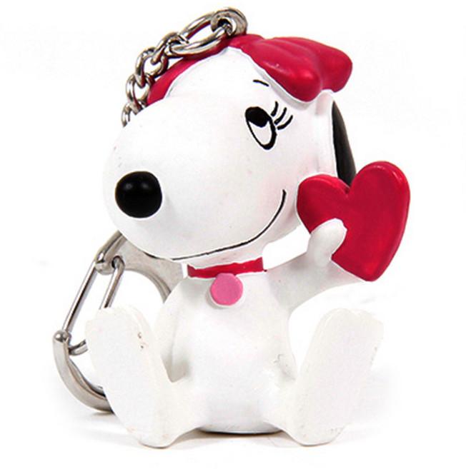 슐라이히 하트를 든 벨 키체인 SL22037, 1개, 혼합색상