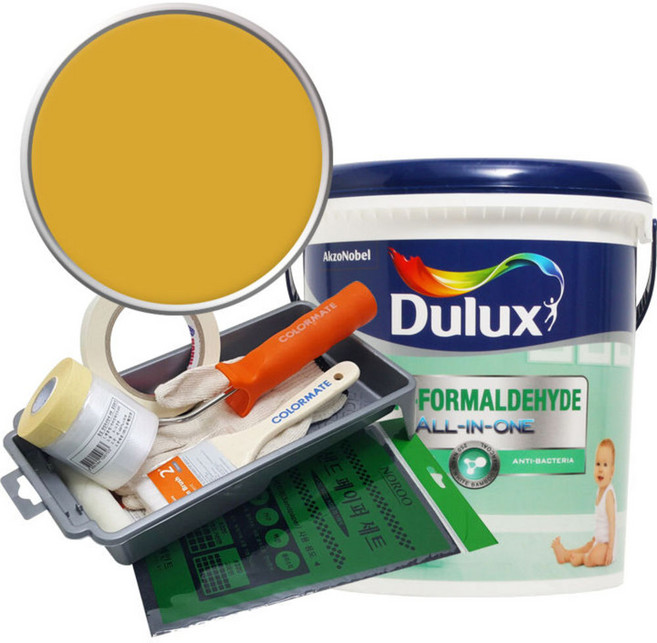 듀럭스 안티 포름알데히드 페인트 1L세트, Tiara, 1L