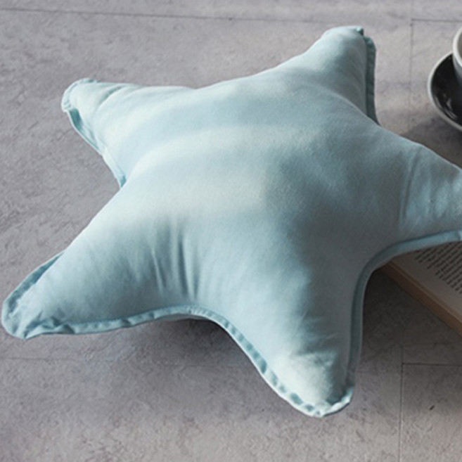 데코뷰 컴포트 스타쿠션 솜포함, 블루