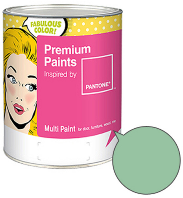 노루페인트 팬톤 멀티 에그쉘광 페인트, 헴록, 1L, 1개