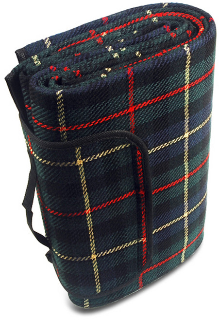 싸파 유로피안 캠핑 매트, 녹색 체크무늬