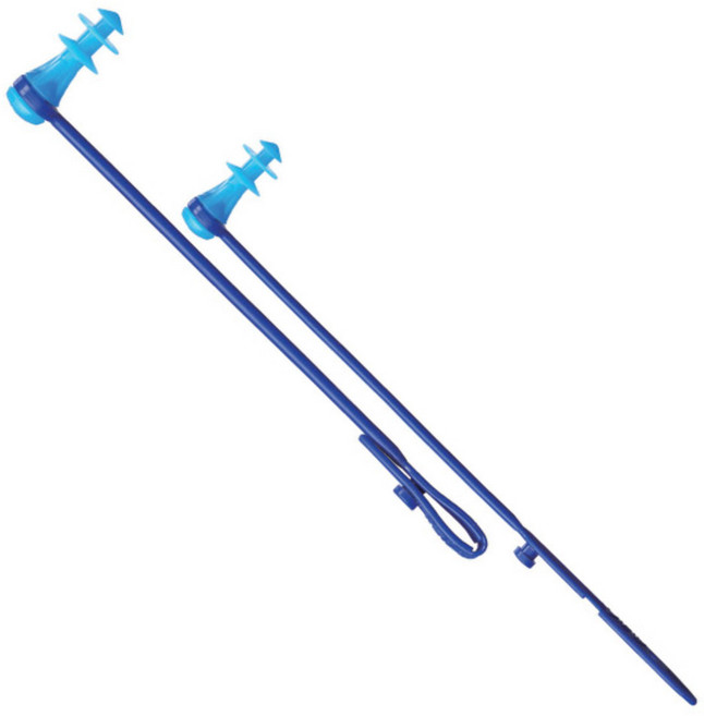 VIEW 코드 부착형 귀마개 VA1201, Blue(블루), 1개