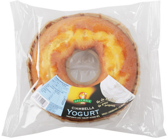 지첼레 요거트 스폰지 케이크, 400g, 1개