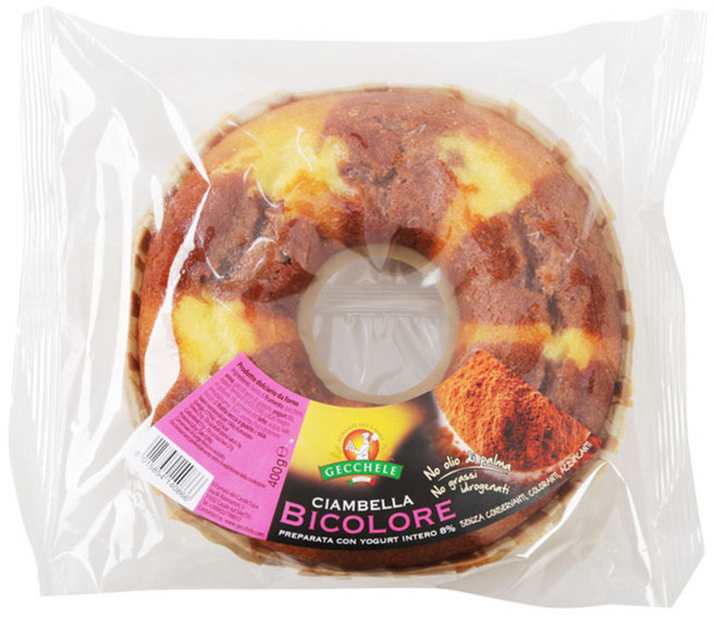 지첼레 마블 스폰지 케이크, 400g, 1개