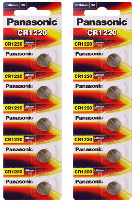 파나소닉 코인건전지 CR1220, 5개입, 2개