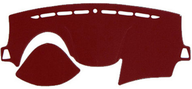 블랙라벨 현대 논슬립 대쉬보드커버 펠트 라텍스, 엑센트(11년~), 와인 + 레드