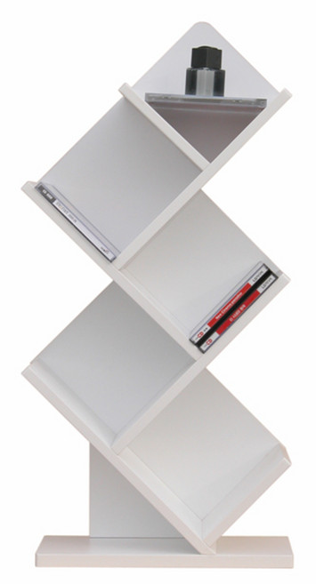 타워 CD꽂이, 화이트, 1개