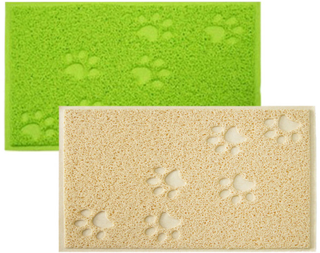 블럭마트 고양이 사각 모래매트 2p, 랜덤 발송, 2개