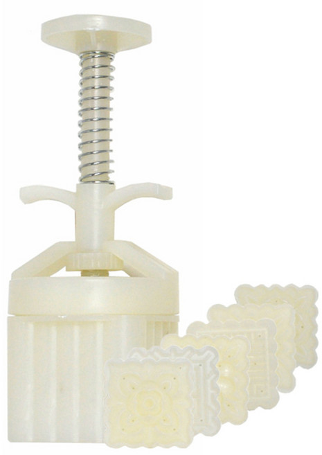 SL월병스템프 높이조절용 정사각 6종 세트, 혼합 색상, 1세트