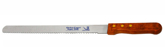 엑스퍼트 나무손잡이 빵칼 43cm 대, 혼합색상, 1개