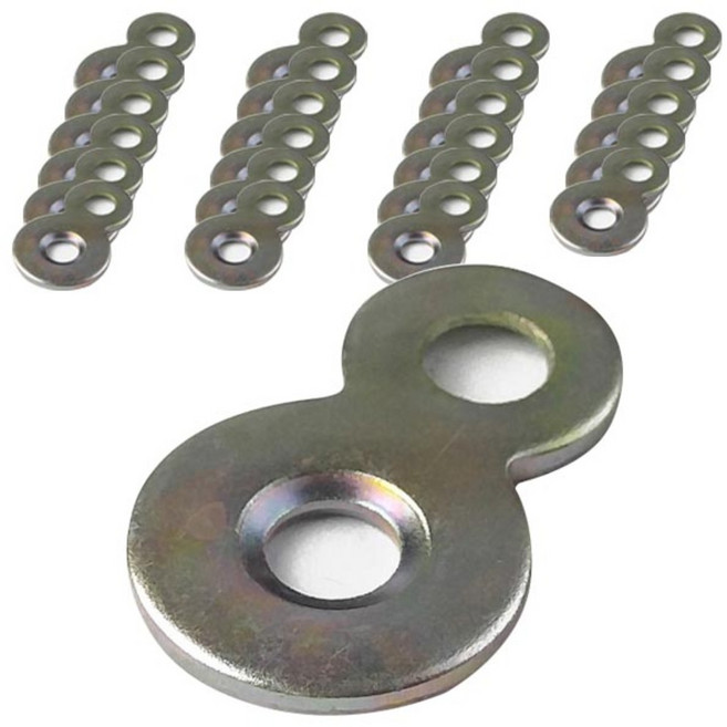 철물코리아 C12 철물 8자브라켓 6p, 4개