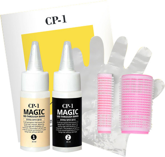 씨피원 혼자하는 앞머리 셀프펌 일반모용 세트, 35ml, 1개