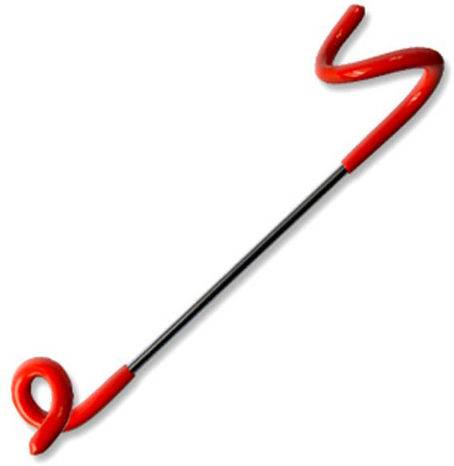 캠핑빌리지 랜턴 걸이2 A8003, 실버 + 레드, 1개