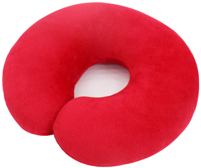 칼라 목쿠션, 레드